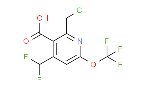 AM141837 | 1804922-26-6 | 2-(Chloromethyl)-4-(difluoromethyl)-6-(trifluoromethoxy)pyridine-3-carboxylic acid