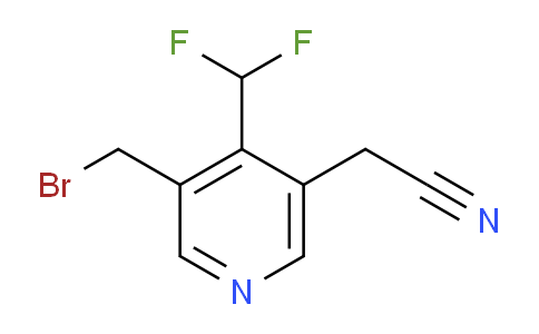AM141838 | 1805304-86-2 | 3-(Bromomethyl)-4-(difluoromethyl)pyridine-5-acetonitrile