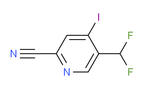 AM141842 | 1806768-14-8 | 2-Cyano-5-(difluoromethyl)-4-iodopyridine