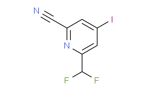 AM141845 | 1806764-26-0 | 2-Cyano-6-(difluoromethyl)-4-iodopyridine