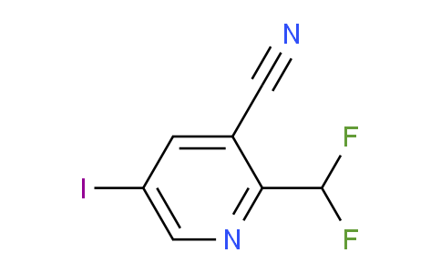 AM141847 | 1806783-41-4 | 3-Cyano-2-(difluoromethyl)-5-iodopyridine