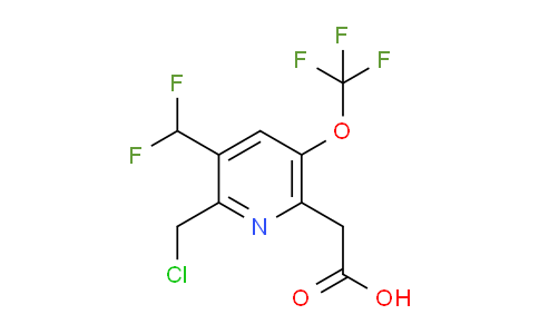 AM141854 | 1804658-32-9 | 2-(Chloromethyl)-3-(difluoromethyl)-5-(trifluoromethoxy)pyridine-6-acetic acid