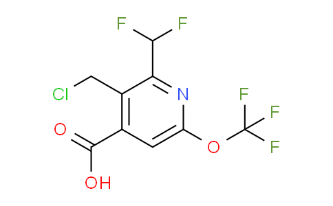 AM141856 | 1804367-10-9 | 3-(Chloromethyl)-2-(difluoromethyl)-6-(trifluoromethoxy)pyridine-4-carboxylic acid