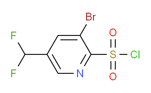 AM141858 | 1803707-46-1 | 3-Bromo-5-(difluoromethyl)pyridine-2-sulfonyl chloride