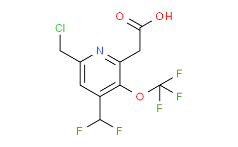 AM141859 | 1805155-98-9 | 6-(Chloromethyl)-4-(difluoromethyl)-3-(trifluoromethoxy)pyridine-2-acetic acid