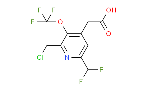 AM141866 | 1804658-74-9 | 2-(Chloromethyl)-6-(difluoromethyl)-3-(trifluoromethoxy)pyridine-4-acetic acid