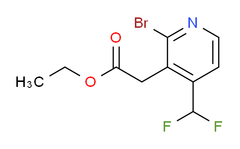 AM141867 | 1805303-60-9 | Ethyl 2-bromo-4-(difluoromethyl)pyridine-3-acetate