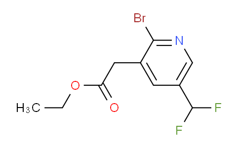 AM141869 | 1805032-13-6 | Ethyl 2-bromo-5-(difluoromethyl)pyridine-3-acetate
