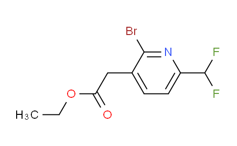 AM141870 | 1805303-69-8 | Ethyl 2-bromo-6-(difluoromethyl)pyridine-3-acetate