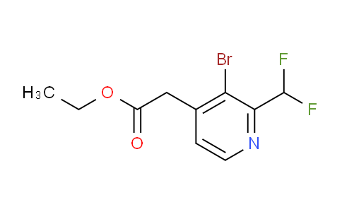 AM141872 | 1805321-23-6 | Ethyl 3-bromo-2-(difluoromethyl)pyridine-4-acetate