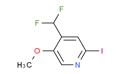4-(Difluoromethyl)-2-iodo-5-methoxypyridine