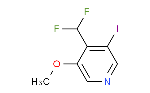 4-(Difluoromethyl)-3-iodo-5-methoxypyridine
