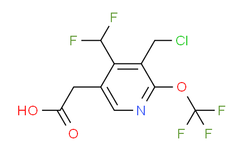 AM141878 | 1806769-82-3 | 3-(Chloromethyl)-4-(difluoromethyl)-2-(trifluoromethoxy)pyridine-5-acetic acid