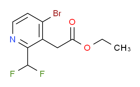 AM141879 | 1804752-78-0 | Ethyl 4-bromo-2-(difluoromethyl)pyridine-3-acetate
