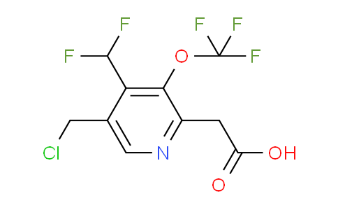 AM141880 | 1804658-94-3 | 5-(Chloromethyl)-4-(difluoromethyl)-3-(trifluoromethoxy)pyridine-2-acetic acid