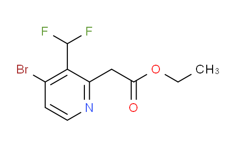AM141881 | 1805202-53-2 | Ethyl 4-bromo-3-(difluoromethyl)pyridine-2-acetate