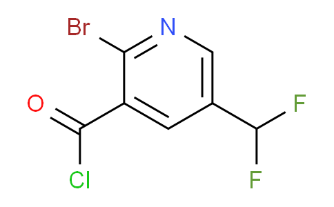 AM141889 | 1806758-32-6 | 2-Bromo-5-(difluoromethyl)pyridine-3-carbonyl chloride