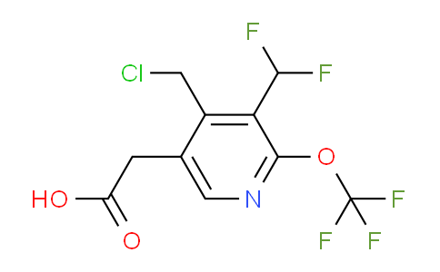 AM141890 | 1804659-11-7 | 4-(Chloromethyl)-3-(difluoromethyl)-2-(trifluoromethoxy)pyridine-5-acetic acid