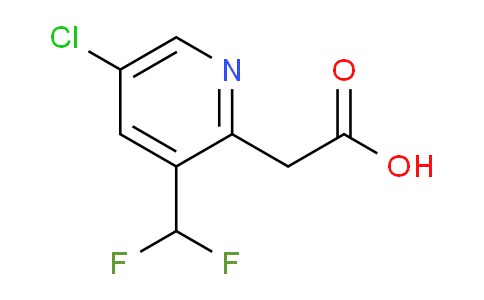 AM141892 | 1805274-75-2 | 5-Chloro-3-(difluoromethyl)pyridine-2-acetic acid