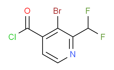 AM141893 | 1803706-53-7 | 3-Bromo-2-(difluoromethyl)pyridine-4-carbonyl chloride
