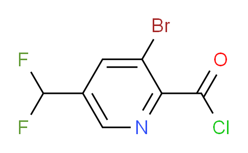 AM141896 | 1803706-59-3 | 3-Bromo-5-(difluoromethyl)pyridine-2-carbonyl chloride