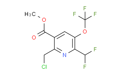 AM141898 | 1804923-32-7 | Methyl 2-(chloromethyl)-6-(difluoromethyl)-5-(trifluoromethoxy)pyridine-3-carboxylate