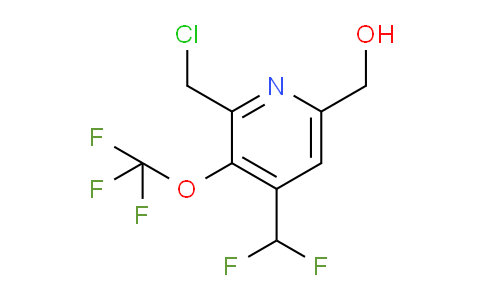 AM141900 | 1805950-49-5 | 2-(Chloromethyl)-4-(difluoromethyl)-3-(trifluoromethoxy)pyridine-6-methanol
