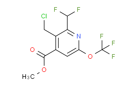 AM141901 | 1804751-93-6 | Methyl 3-(chloromethyl)-2-(difluoromethyl)-6-(trifluoromethoxy)pyridine-4-carboxylate