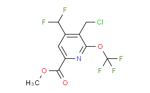 AM141903 | 1804923-40-7 | Methyl 3-(chloromethyl)-4-(difluoromethyl)-2-(trifluoromethoxy)pyridine-6-carboxylate