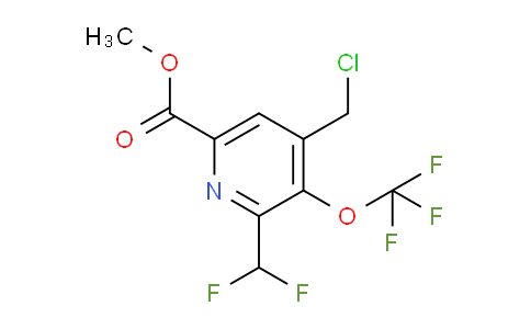 AM141906 | 1805312-68-8 | Methyl 4-(chloromethyl)-2-(difluoromethyl)-3-(trifluoromethoxy)pyridine-6-carboxylate