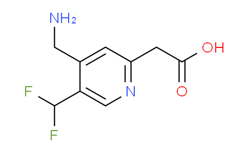 4-(Aminomethyl)-5-(difluoromethyl)pyridine-2-acetic acid