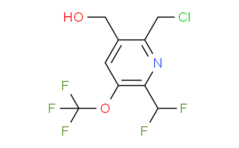 AM141912 | 1805182-33-5 | 2-(Chloromethyl)-6-(difluoromethyl)-5-(trifluoromethoxy)pyridine-3-methanol