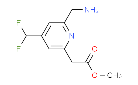 AM141917 | 1805227-14-8 | Methyl 2-(aminomethyl)-4-(difluoromethyl)pyridine-6-acetate