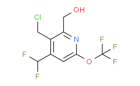 AM141921 | 1804654-60-1 | 3-(Chloromethyl)-4-(difluoromethyl)-6-(trifluoromethoxy)pyridine-2-methanol