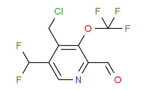 AM141934 | 1806778-73-3 | 4-(Chloromethyl)-5-(difluoromethyl)-3-(trifluoromethoxy)pyridine-2-carboxaldehyde