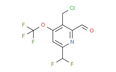 AM141937 | 1805307-45-2 | 3-(Chloromethyl)-6-(difluoromethyl)-4-(trifluoromethoxy)pyridine-2-carboxaldehyde