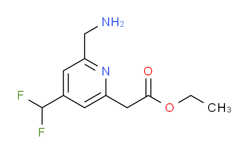 AM141938 | 1804696-74-9 | Ethyl 2-(aminomethyl)-4-(difluoromethyl)pyridine-6-acetate
