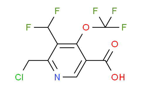 AM141940 | 1804922-15-3 | 2-(Chloromethyl)-3-(difluoromethyl)-4-(trifluoromethoxy)pyridine-5-carboxylic acid