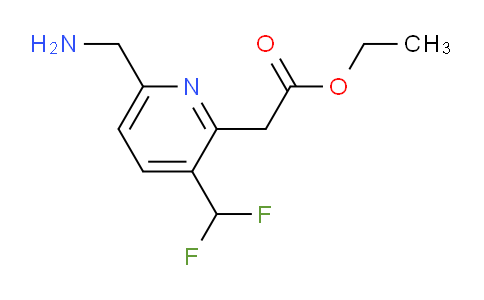 AM141941 | 1805280-81-2 | Ethyl 6-(aminomethyl)-3-(difluoromethyl)pyridine-2-acetate