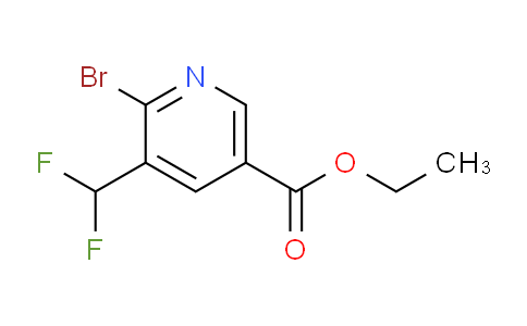 Ethyl 2-bromo-3-(difluoromethyl)pyridine-5-carboxylate