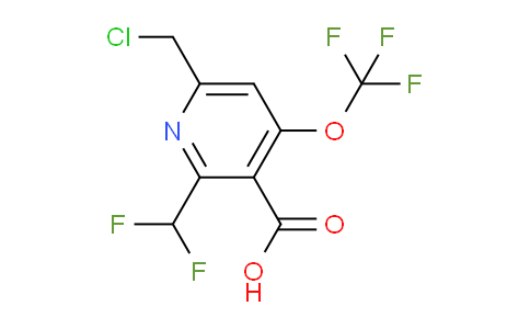 AM141959 | 1804922-44-8 | 6-(Chloromethyl)-2-(difluoromethyl)-4-(trifluoromethoxy)pyridine-3-carboxylic acid