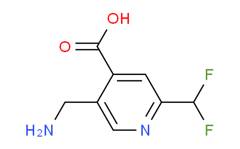 AM141960 | 1806806-07-4 | 5-(Aminomethyl)-2-(difluoromethyl)pyridine-4-carboxylic acid
