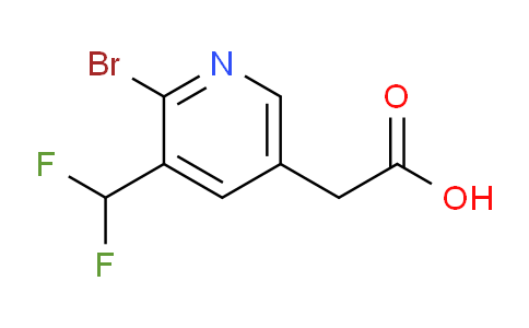 AM141968 | 1805311-95-8 | 2-Bromo-3-(difluoromethyl)pyridine-5-acetic acid