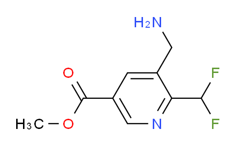 AM141970 | 1805921-36-1 | Methyl 3-(aminomethyl)-2-(difluoromethyl)pyridine-5-carboxylate