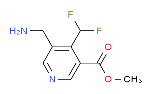 Methyl 3-(aminomethyl)-4-(difluoromethyl)pyridine-5-carboxylate