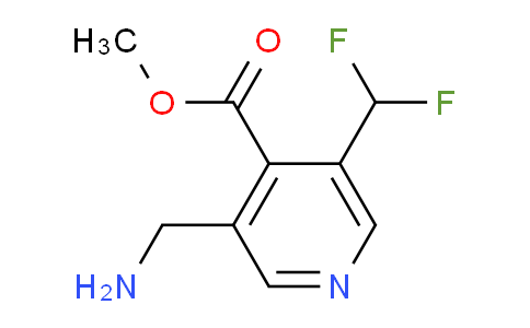 Methyl 3-(aminomethyl)-5-(difluoromethyl)pyridine-4-carboxylate