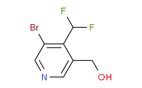 3-Bromo-4-(difluoromethyl)pyridine-5-methanol