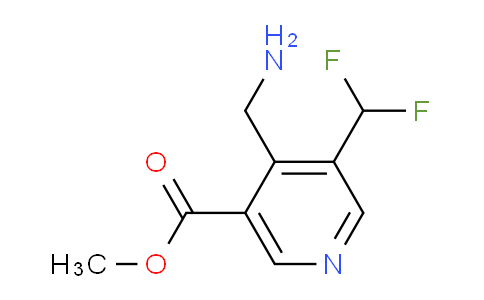 Methyl 4-(aminomethyl)-3-(difluoromethyl)pyridine-5-carboxylate