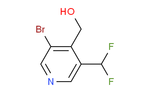 3-Bromo-5-(difluoromethyl)pyridine-4-methanol