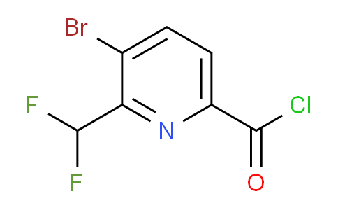 AM141995 | 1805303-92-7 | 3-Bromo-2-(difluoromethyl)pyridine-6-carbonyl chloride